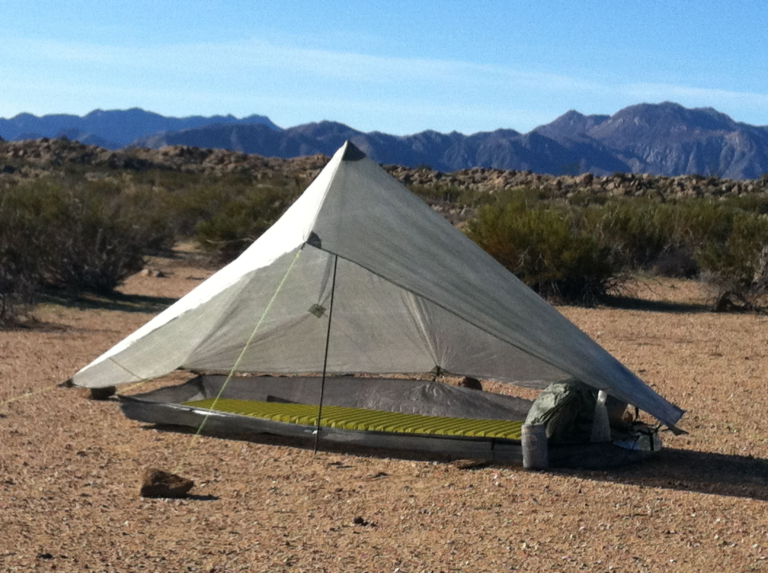 zPacks Poncho/Groundsheet - PopUpBackpacker