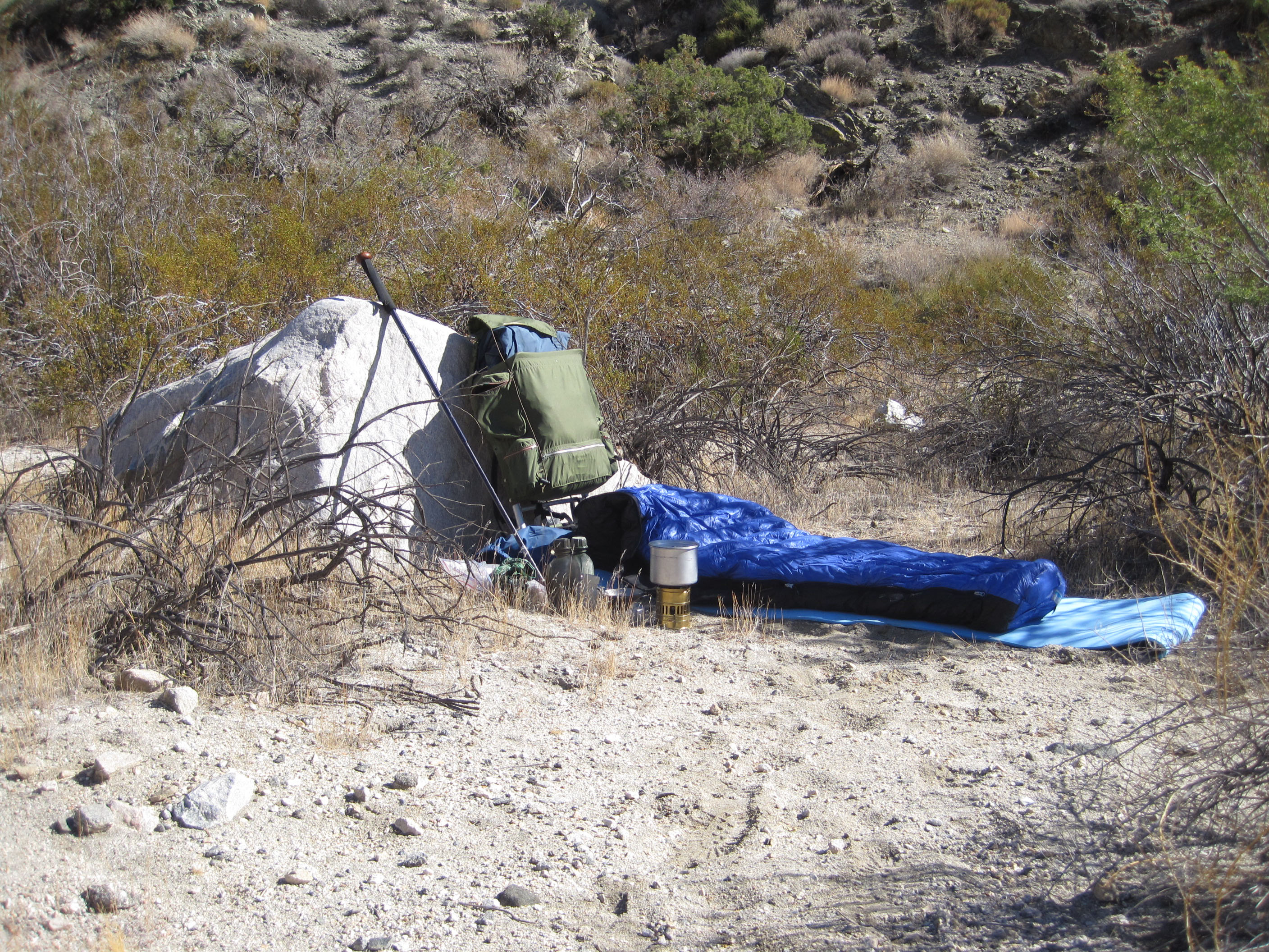 Cowboy camping
