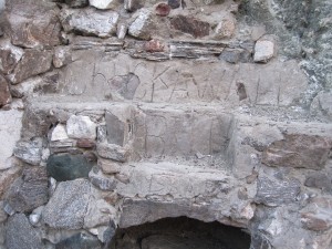 Fireplace closeup