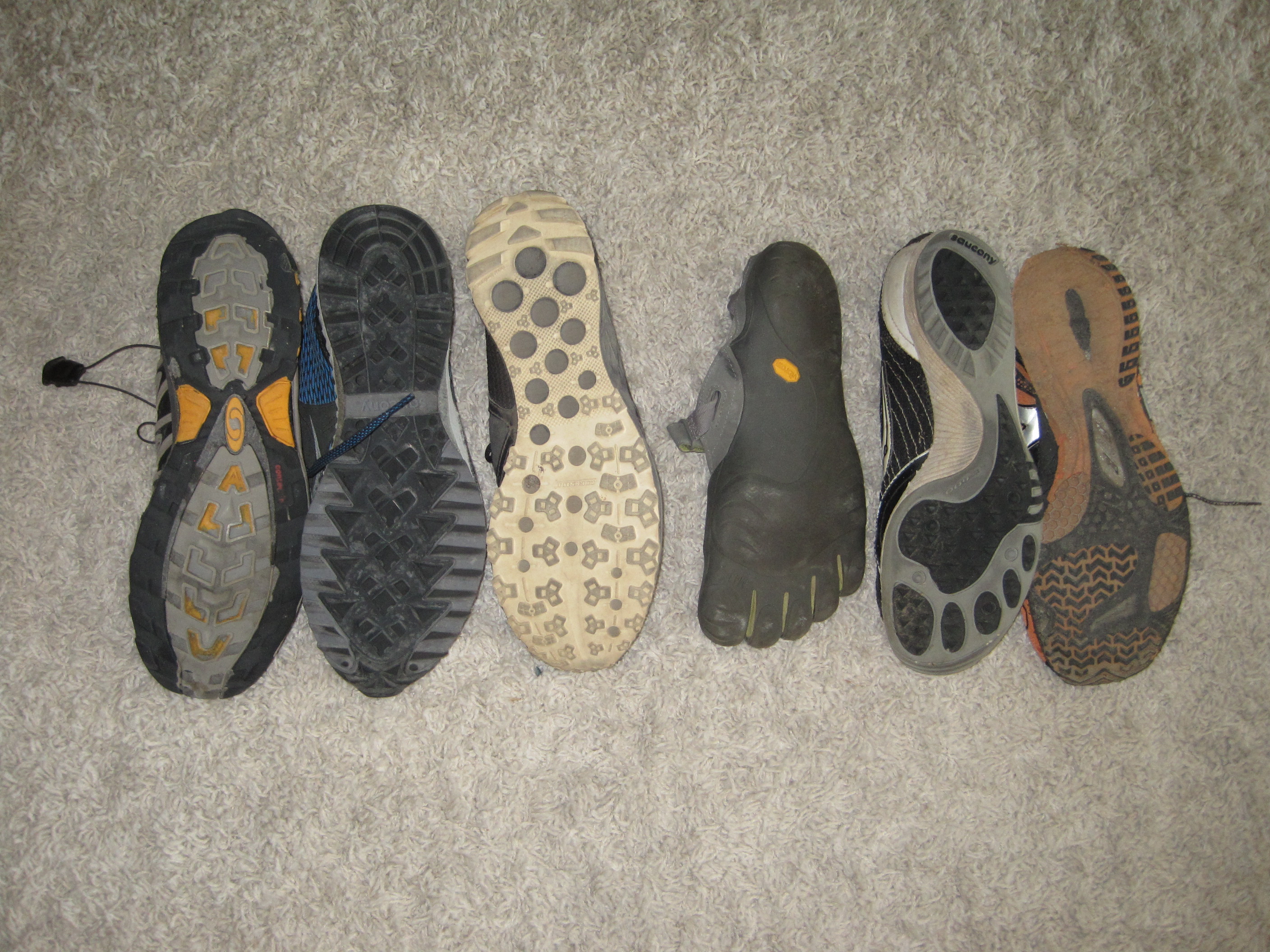 saucony running shoes vibram soles