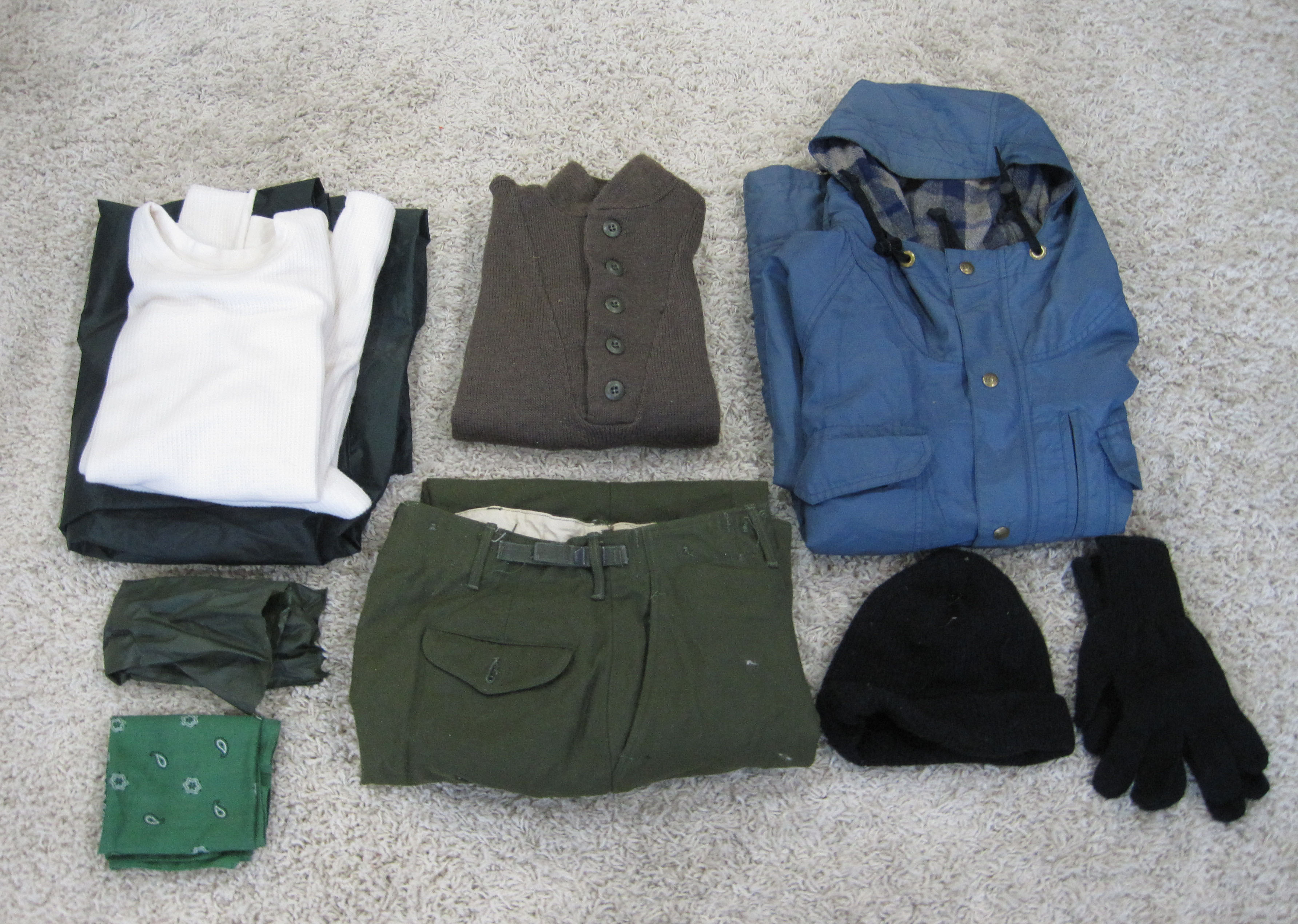 Packed Clothes