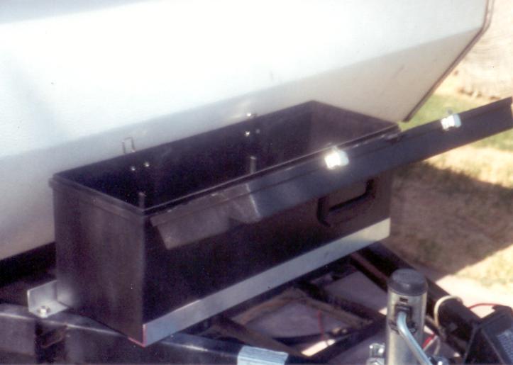 travel trailer battery box