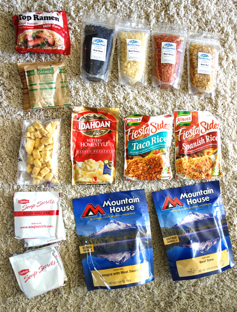 High Temperature Food Pouches (Add Boiling Water in Ziplock Bag) for  Backpacking Cooking