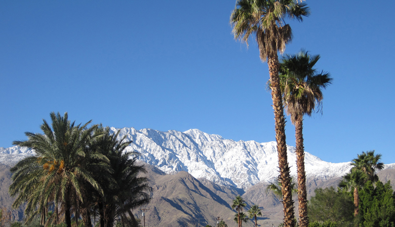 Mt San Jacinto from my house