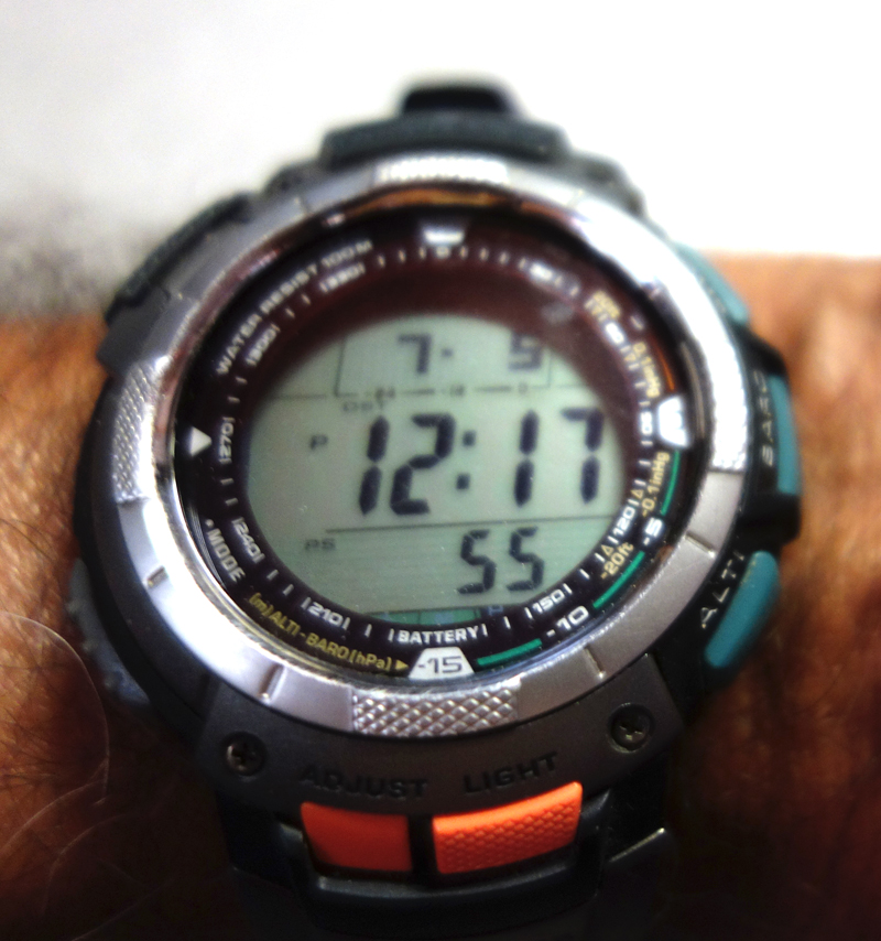 Many backpackers may like this (or similar watches).