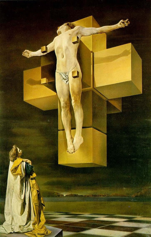 Corpus Hypercubus, by (Salvador Dalí