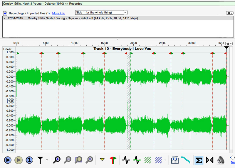 VinylStudio Cleanup Screen