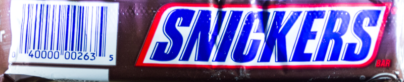 snickers candy bar