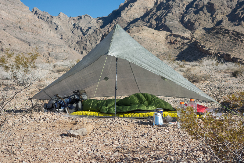 Remote campsites