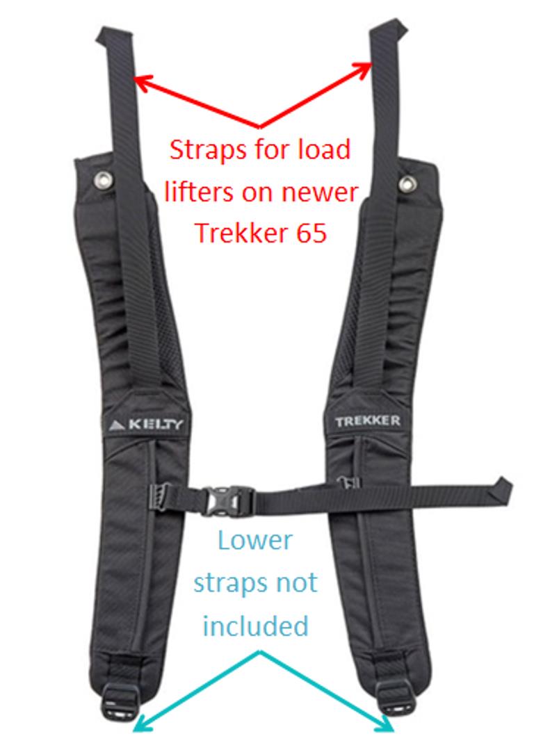Backpack shoulder strap webbing replacement